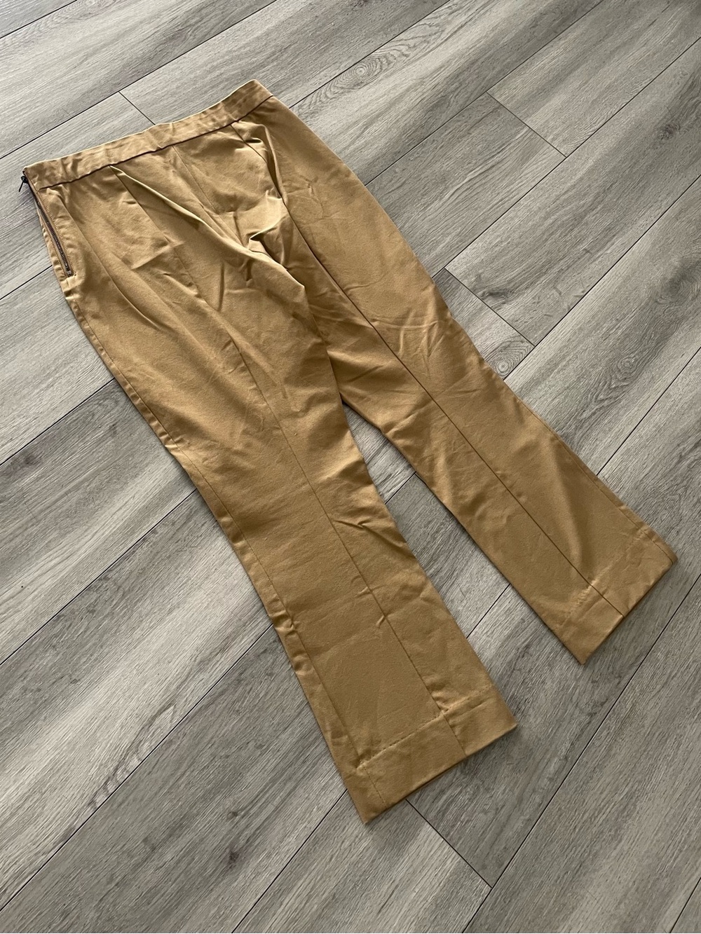 Everlane Women's Tan Crop Trousers